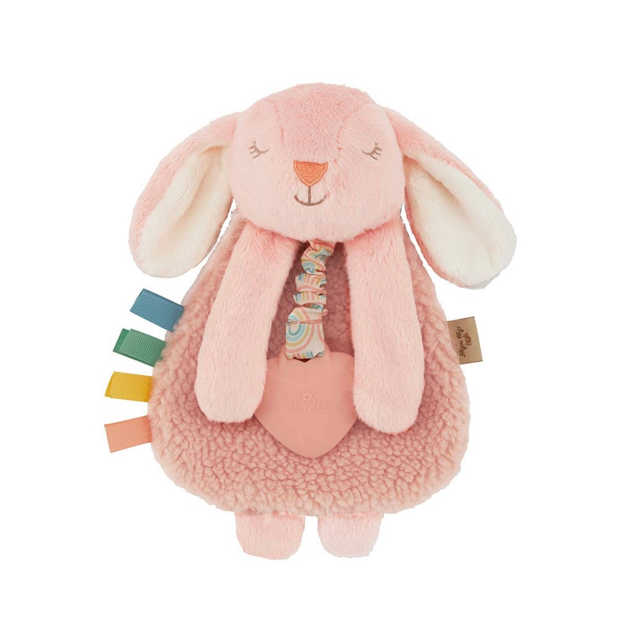Itzy Love Bunny Plush with Teether Toy