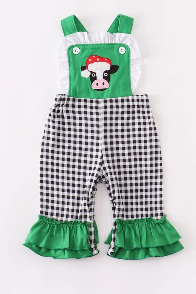 Santa Heifer Jumpsuit