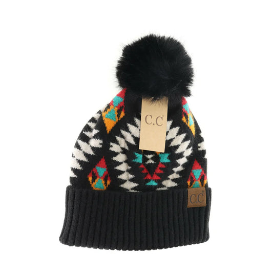 C.C Aztec Beanie (Adult)