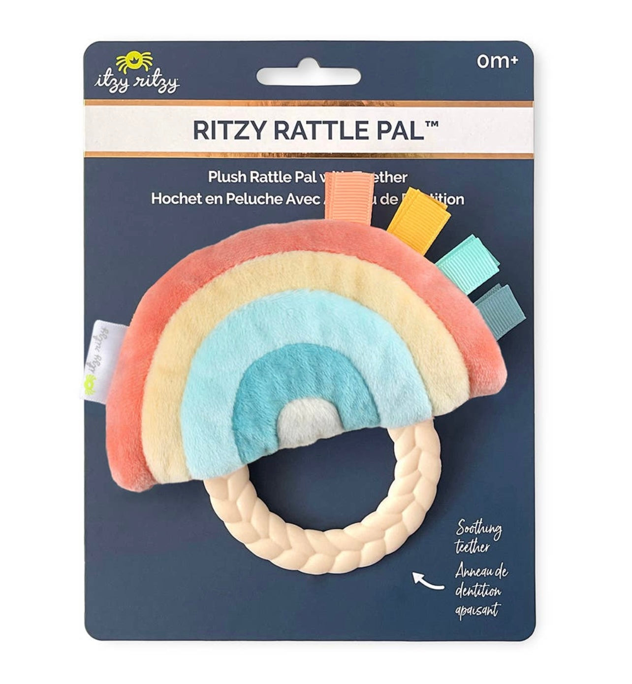 Rainbow Ritzy Rattle Pal