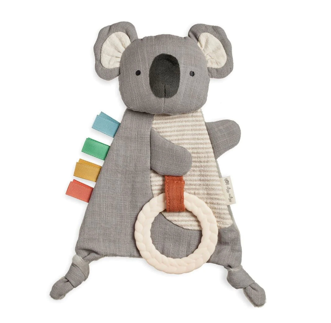 Bitzy Crinkle™ Sensory Crinkle Toy with Teether