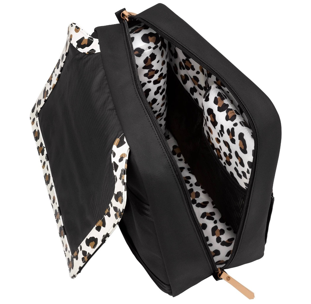 Petunia Pickle: META BACKPACK IN MOON LEOPARD Bag