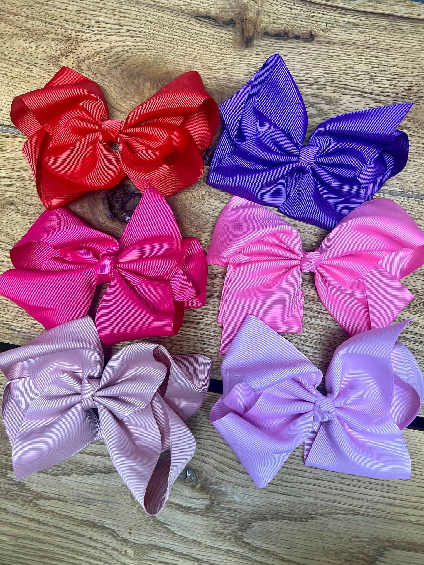 8” Bows (assorted colors available)