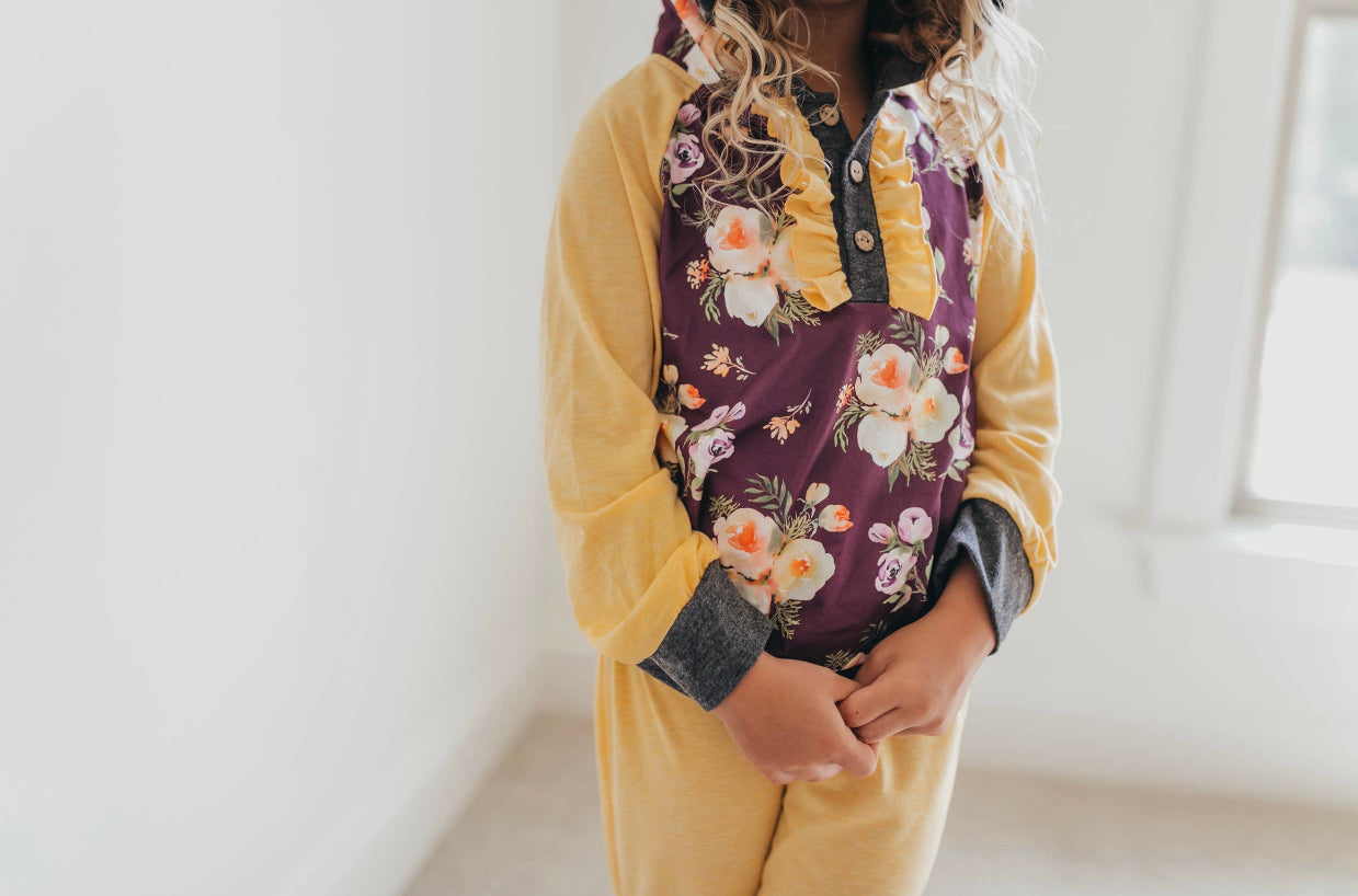 Mustard & Plum Jogger set