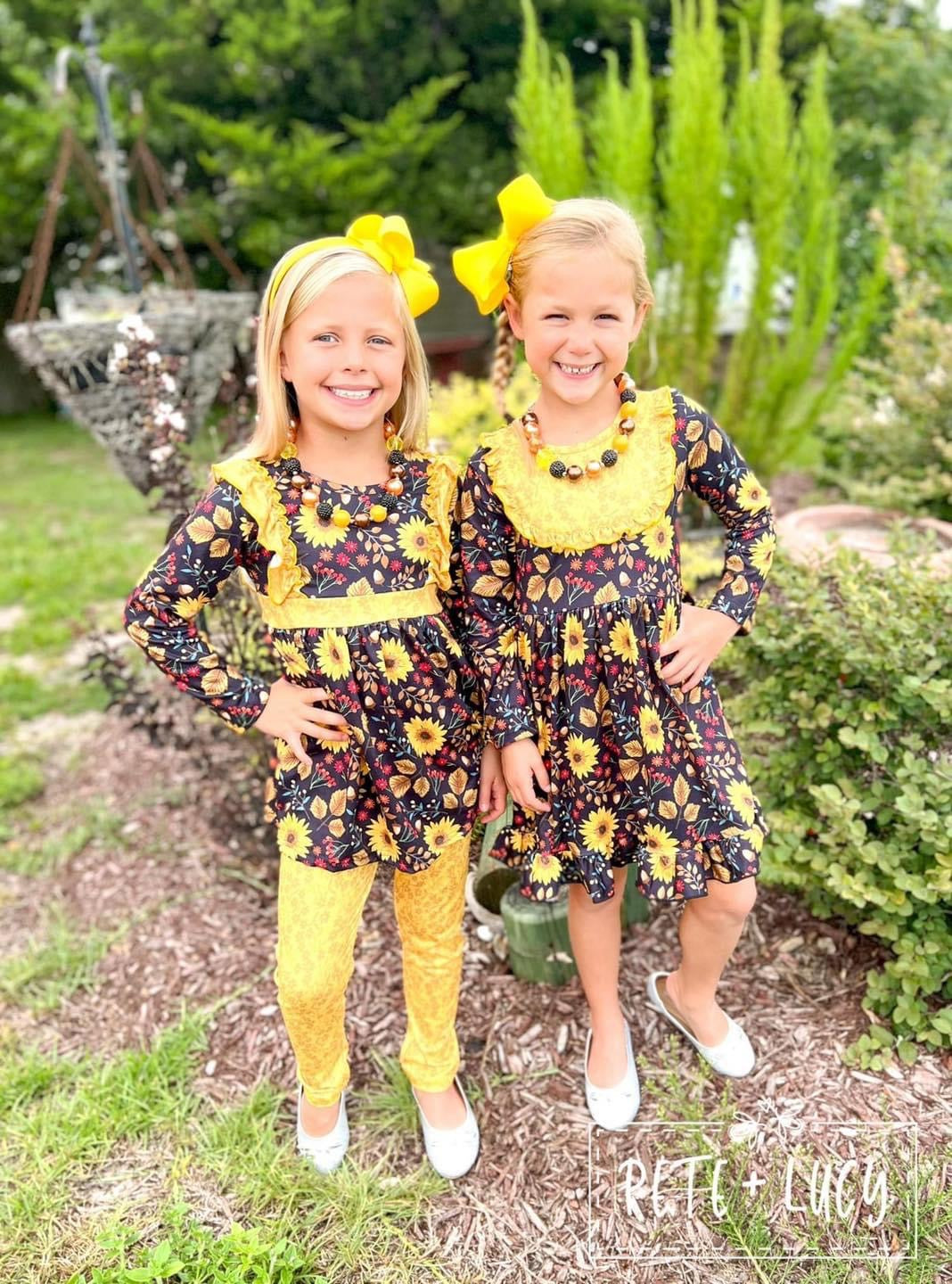 Dancing With Sunflowers Pant set