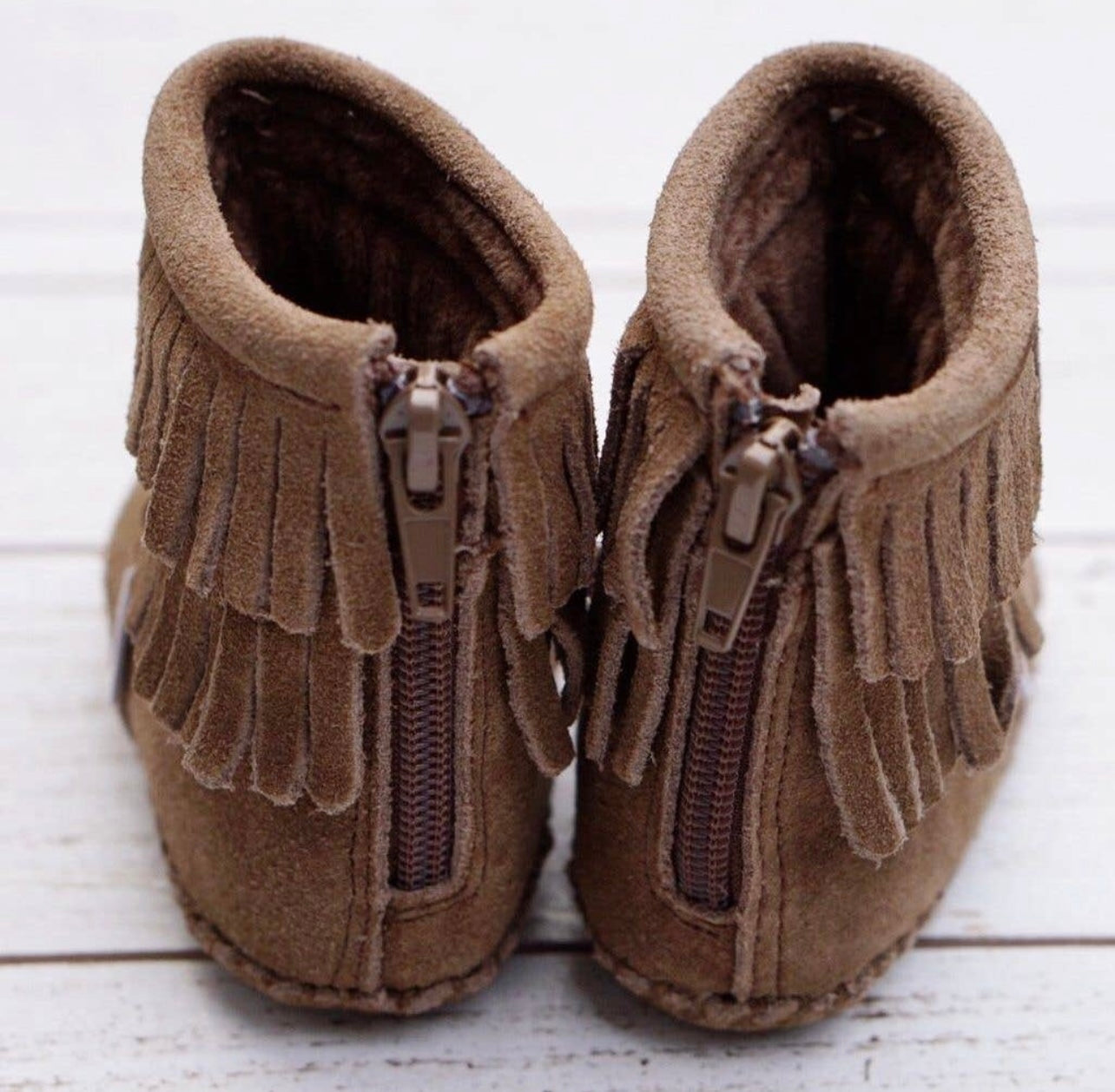 Cozy Boot Moccasins Brown