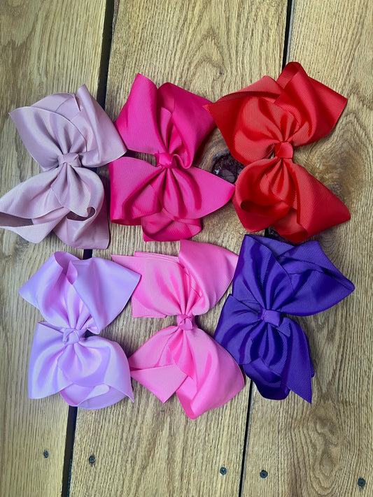 8” Bows (assorted colors available)