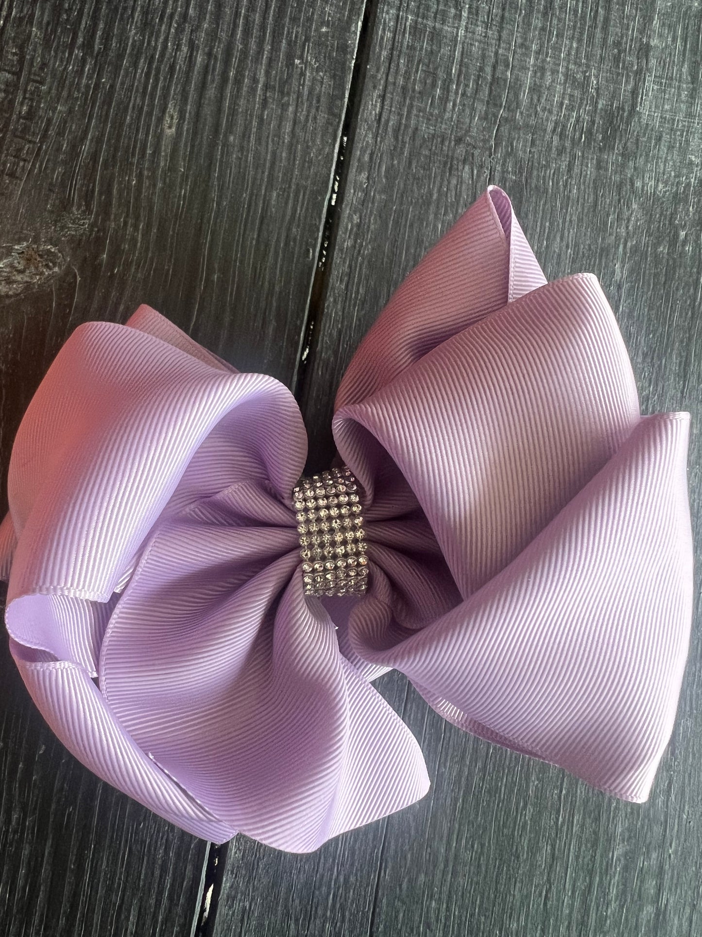 Princess Purple Bling Bow