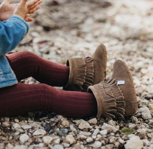 Cozy Boot Moccasins Brown