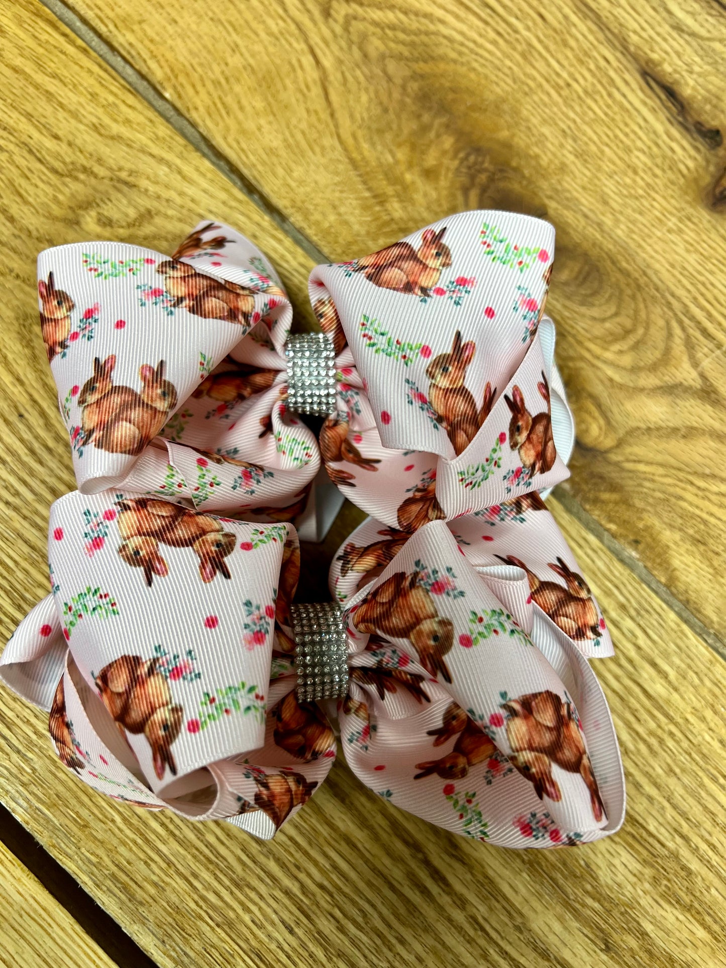 Peter Cottontail Bling bow