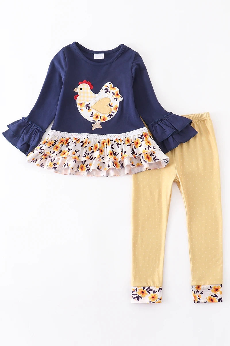 Cluck-A-Chick Pant set