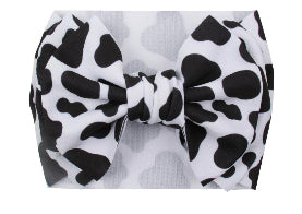 Cow print Headwrap