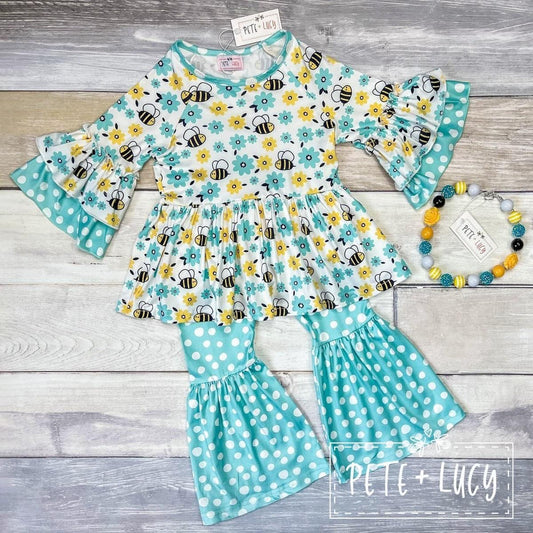 Busy as A Bee Pant set