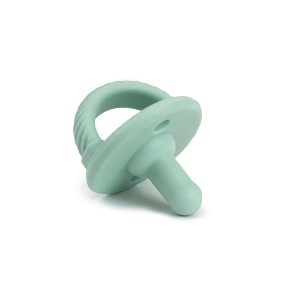 Sweetie Soother™ - 0-6m Pacifier 2-Pack Green & White Cables