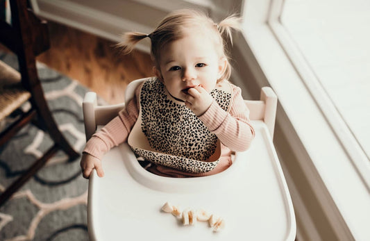 Leopard All Silicone Modern Bib